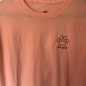 PAWZ pre shrunk cotton short sleeve T-shirt